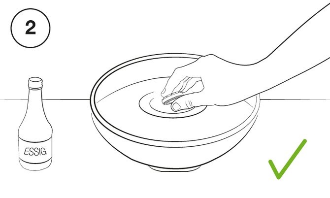 2. Entkalkung