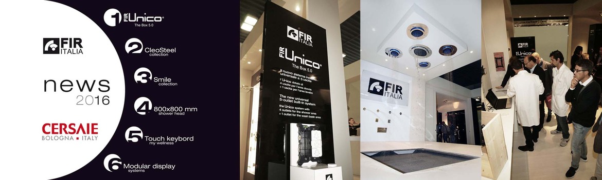 Cersaie 2015: le novità Fir Italia