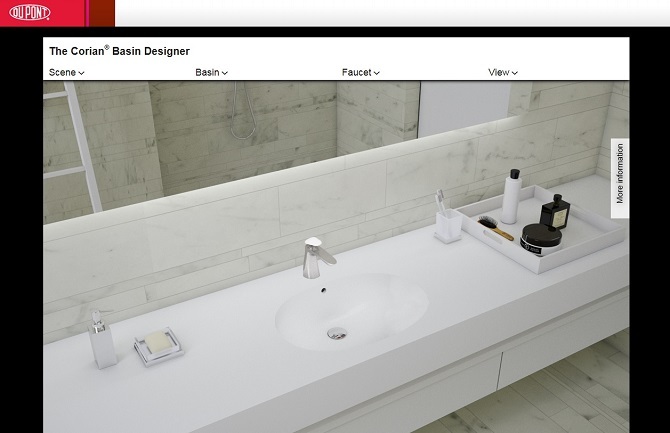 Synergy e The Corian® Basin Designer