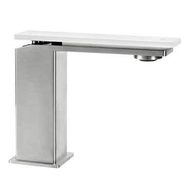50.20 Stainless Steel + Glacier White Corian®