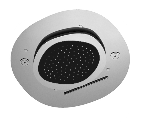 62.28 Sparkling Silver + Deep Nocturne Corian®