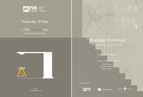 Fir Italia illumina le vetrine dello showroom TIDE